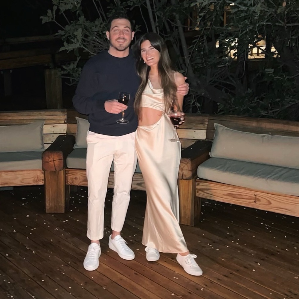 12th Tribe Champagne CutOut Dress